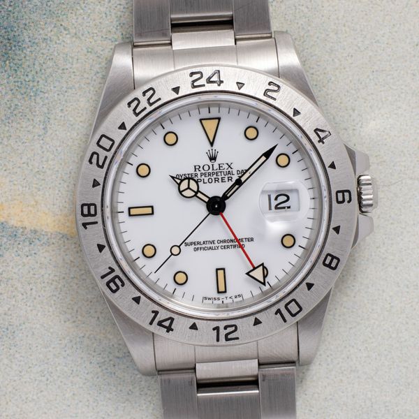 1991 Rolex Ref. 16570 Explorer II - Chicchi di Mais Dial | WatchCharts ...