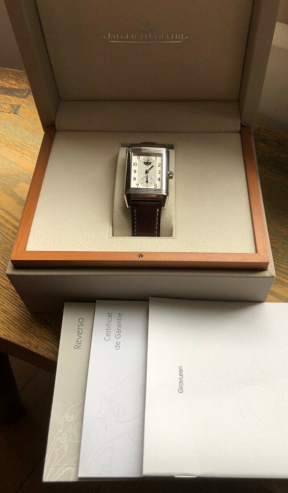 Wempe Limited Edition Jaeger LeCoultre Reverso 100 Year