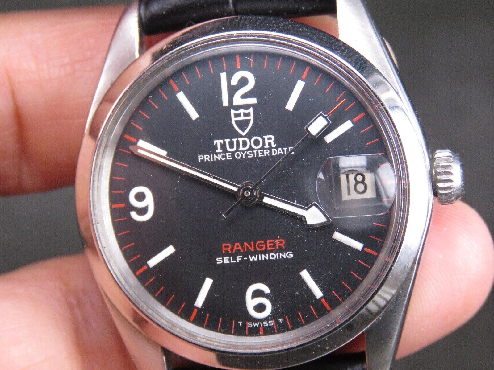 TUDOR OYSTER PRINCE RANGER 本体　赤レンジャー VINTAGE TUDOR PRINCE OYSTERDATE RANGER 2784 SS STEEL SWISS DATE