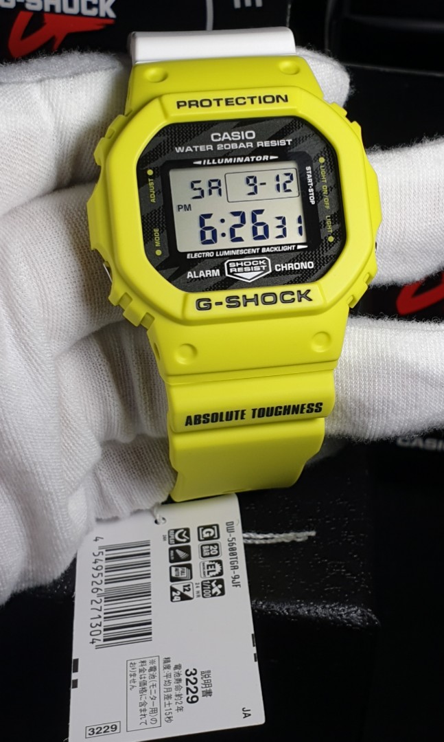 G-Shock, DW-5600TGA-9JF, DW5600TGA, dw5600tga, dw-5600tga GShock