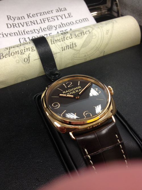 FOR SALE Panerai PAM 379 N Series Radiomir Oro Rosa BNIB WatchCharts Marketplace