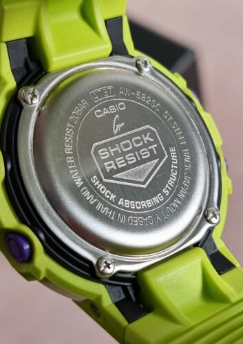 NEW G-Shock Kermit Men's Watch AW582SC AW-582SC-3A Neon