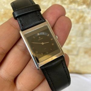 VINTAGE CONCORD WATCH CAL 210001 TANK BLACK DELIRIUM 14.20.617