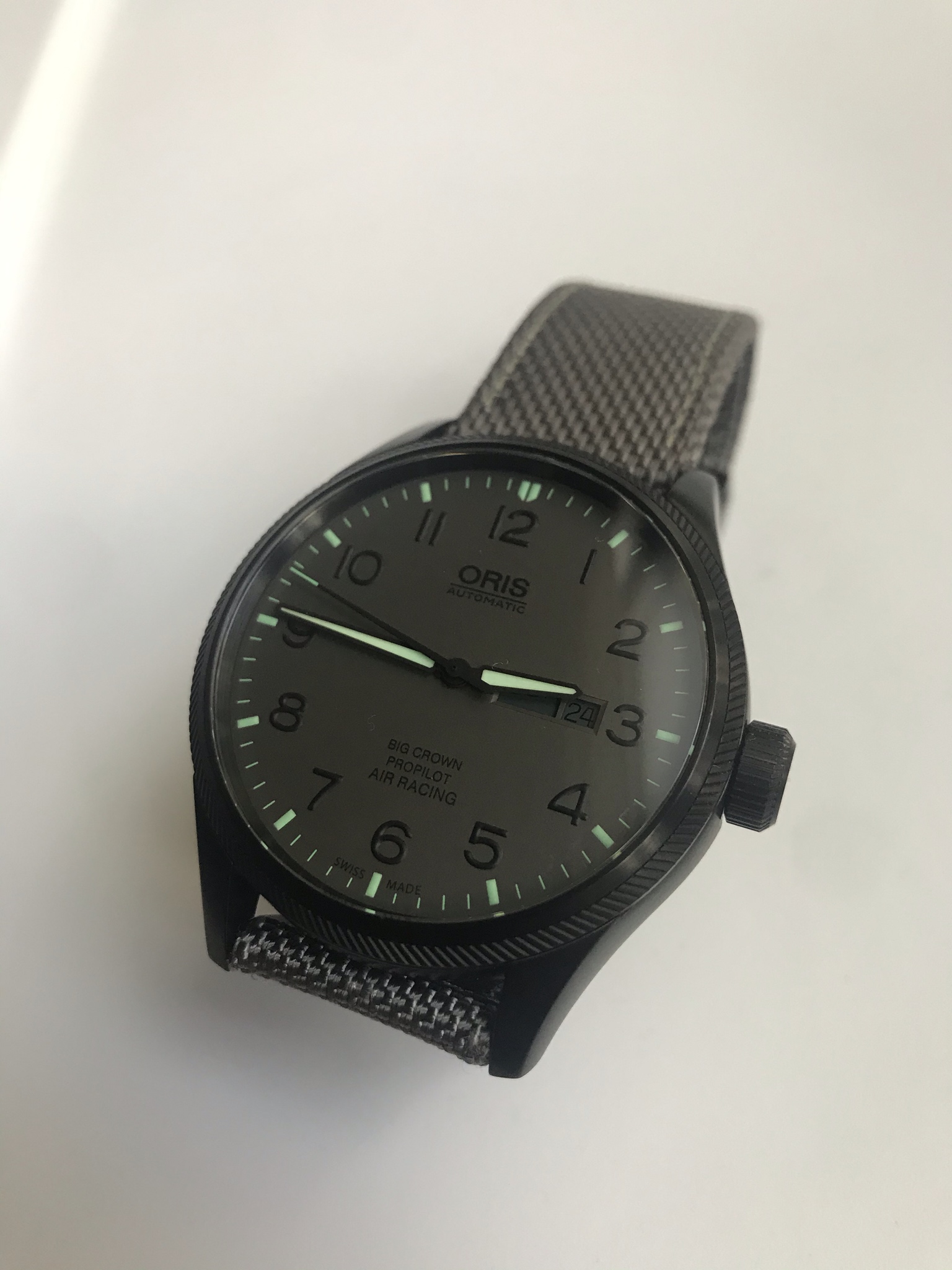 WTS Oris Air Racing Edition IV Big Crown ProPilot DLC Gray