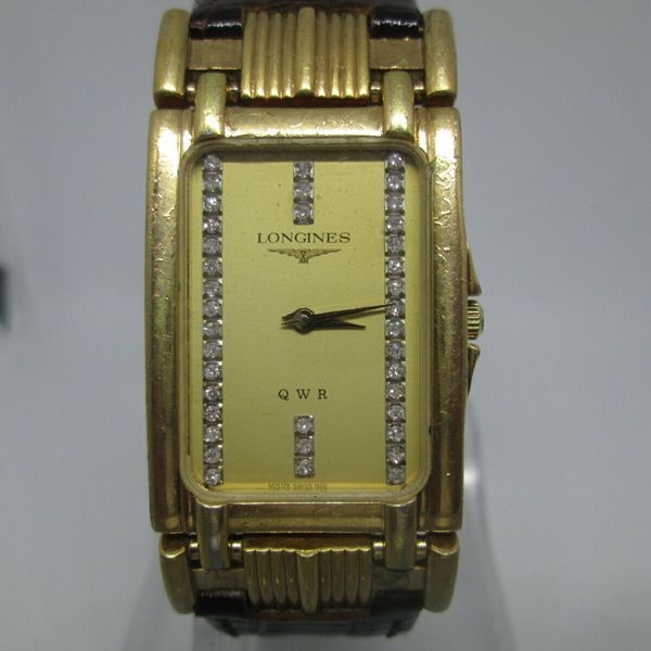 VINTAGE LONGINES QWR GOLDPLATED QUARTZ MENS DRESS WATCH WatchCharts