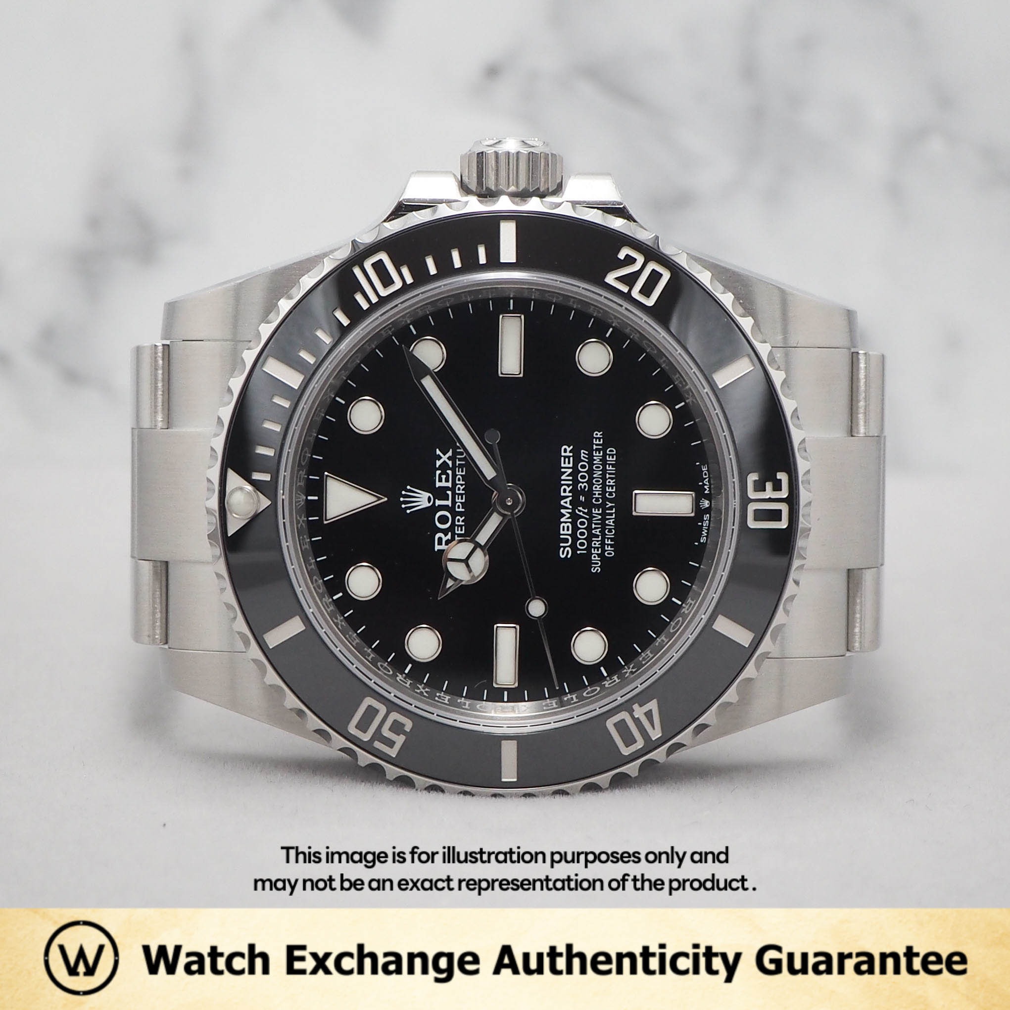 New Dec 2023 Rolex Submariner No Date Oyster 124060 Black Dial