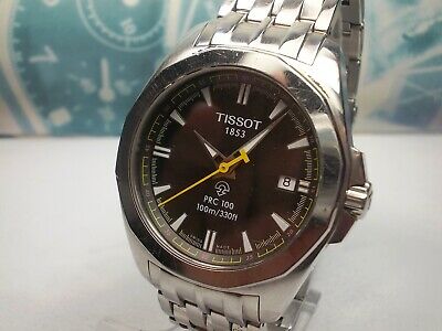 TISSOT 1853 PRC 100 DATE STEEL QUARTZ MEN S WATCH P860 960