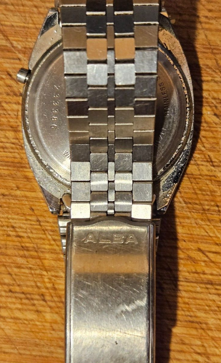 Boxed Working Seiko Pulsar Alba Y765-5000 Space Invader Game LCD