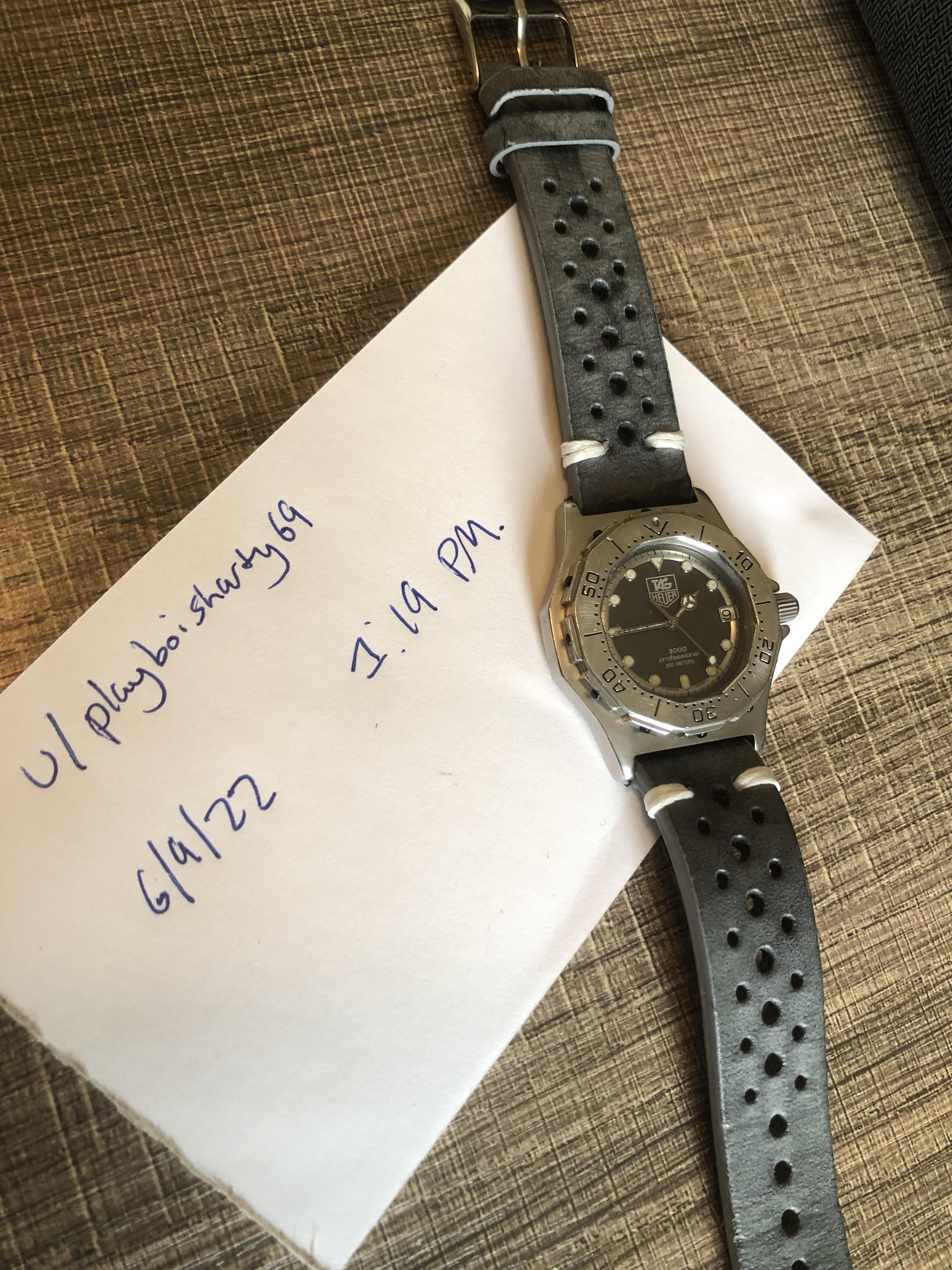 WTS Price Reduced Tag Heuer 3000 Series 932.213 WatchCharts