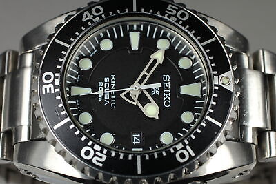 Exc+5] SEIKO 5M62-0BL0 SKA427 Kinetic Diver's 200m Men's Quartz