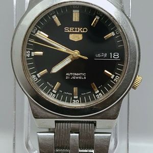 VINTAGE SEIKO 5 AUTOMATIC 7S26-02F0 A4 MILITARY DAY/DATE MEN'S WATCH (1284)  | WatchCharts