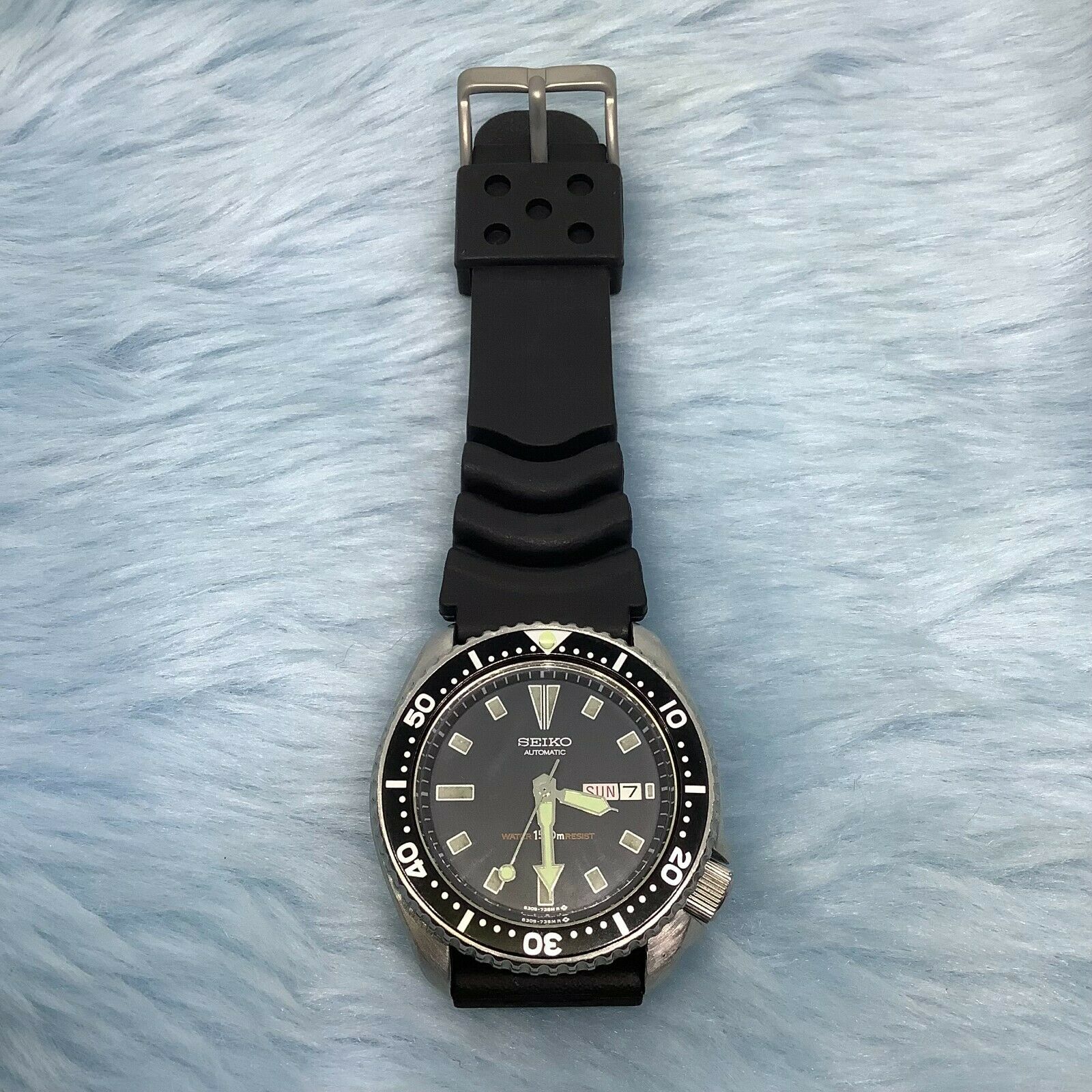 Seiko Diver's 4205-0155 Japan Automatic Movement 17 Jewels for Men