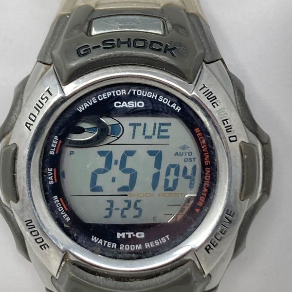 Casio G-Shock Tough Solar Watch Men 46mm Wave Ceptor 2638 MTG-900 Alarm ...