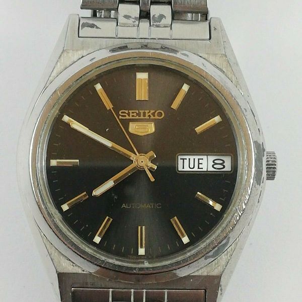Vintage SEIKO 5 7S26-0070 Automatic 21 Jewels Japan Watch Working Condition  | WatchCharts