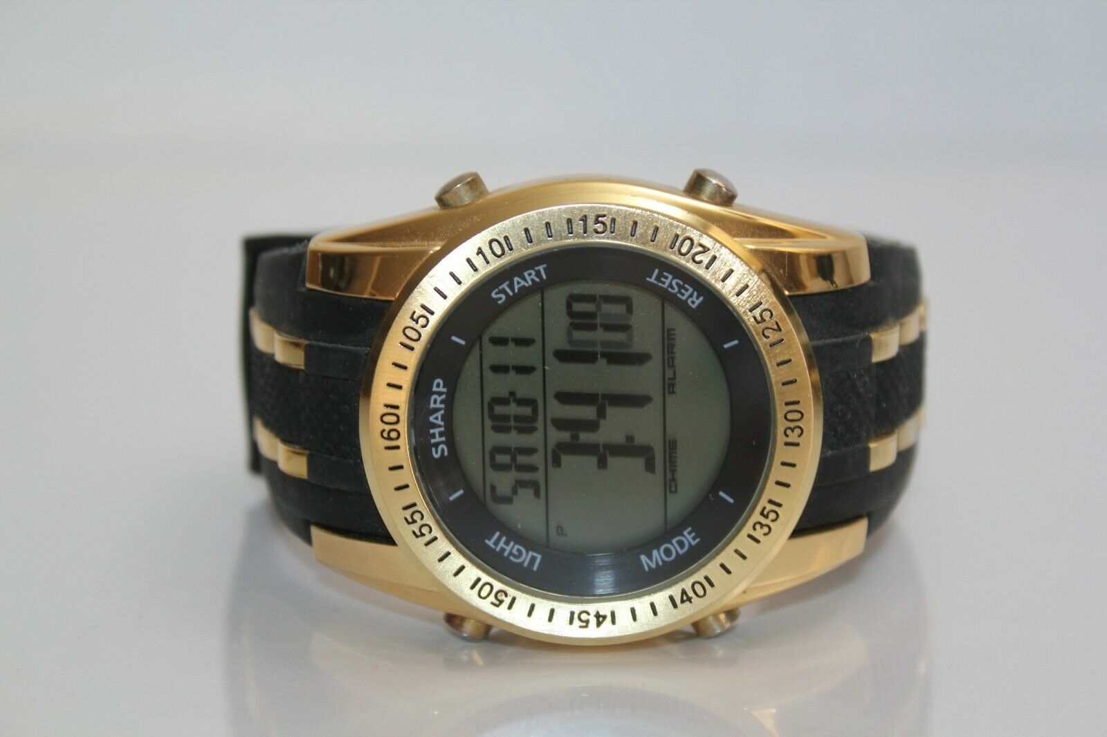 sharp digital watch