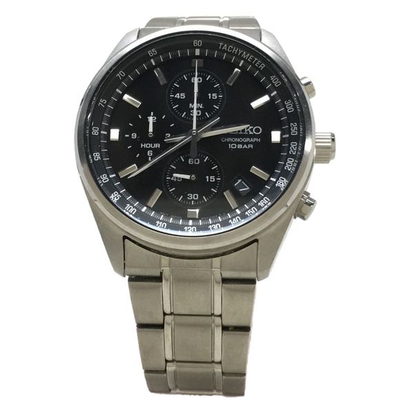 [Used] SEIKO Quartz watch / 8T6700L0 / Analog / Stainless steel / BLK