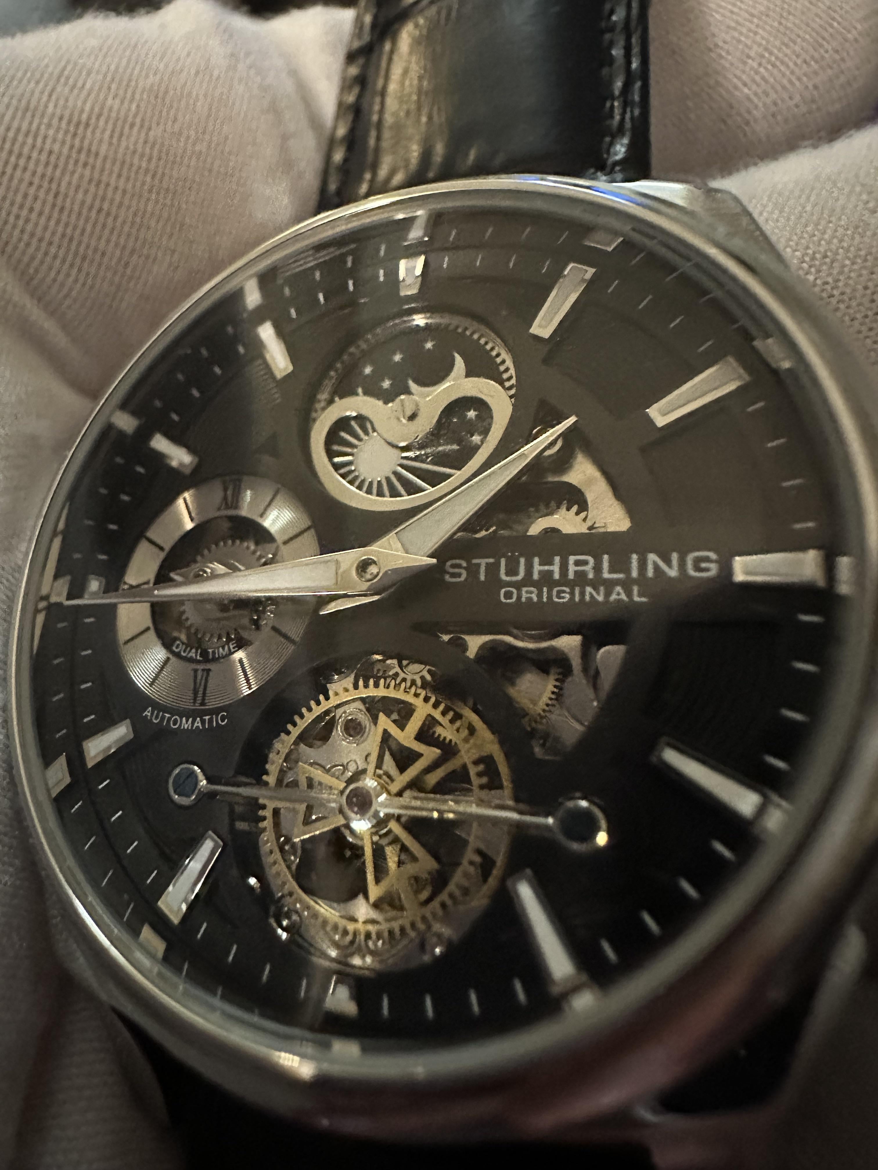 Stuhrling original 657.02 deals delphi automatic watch