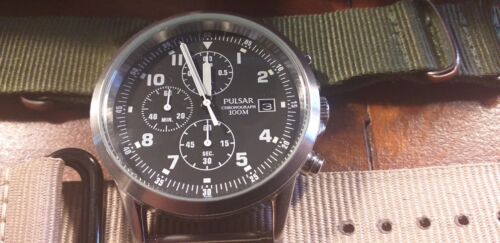 Pulsar military chronograph civil version vd57 x150 come nuovo introvabile WatchCharts Marketplace