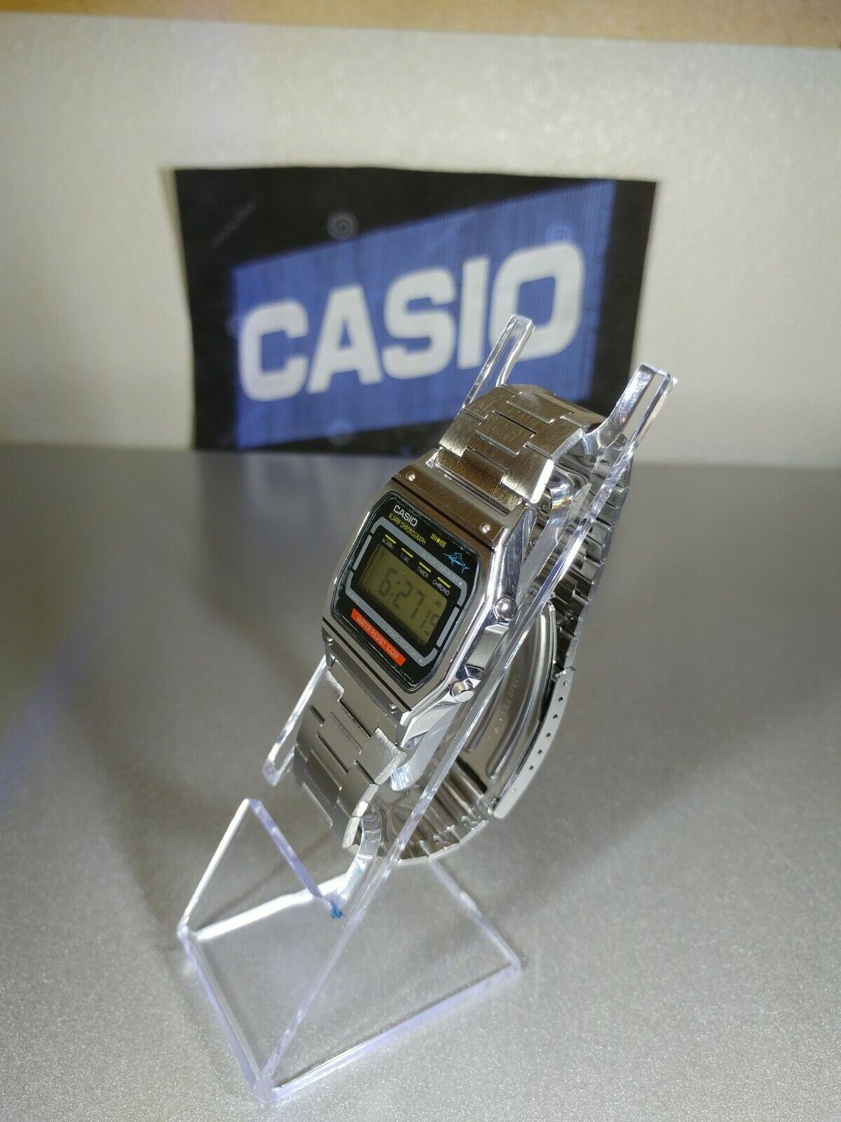 Vintage 1970's Casio Marlin WS-740, outstanding Marlin Chronograph
