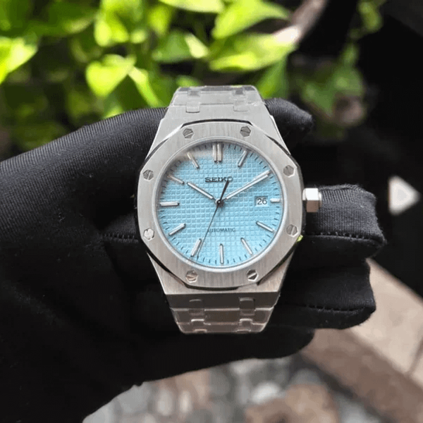 [WTS] Seiko Mod ICY Blue AP Style waffle dial mod *NEW PRODUCT ...