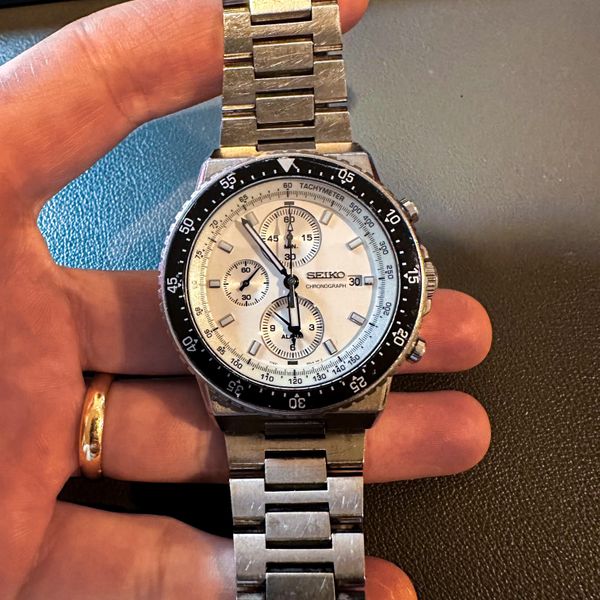 [WTS] Super Rare Titanium Seiko 7T62-0KF0 Polar Quartz Chronograph ...