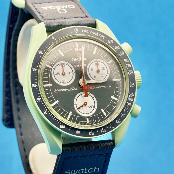 FS: OMEGAxSWATCH MOONSWATCH MISSION on EARTH | WatchCharts Marketplace