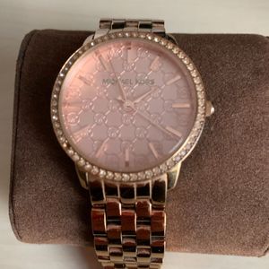 Michael Kors Watch Ladies Watch Rose Gold Fullset NEW Battery | WatchCharts