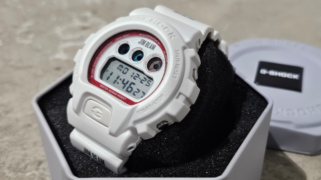 上品】 サントリー JIM 非売品 新品 BEAM×G-SHOCK 腕時計(デジタル