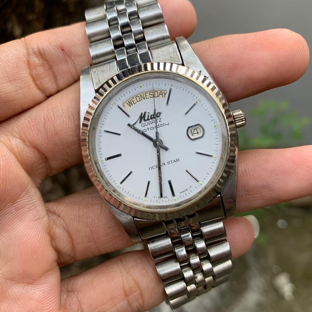 mido quartz ocean star swiss made