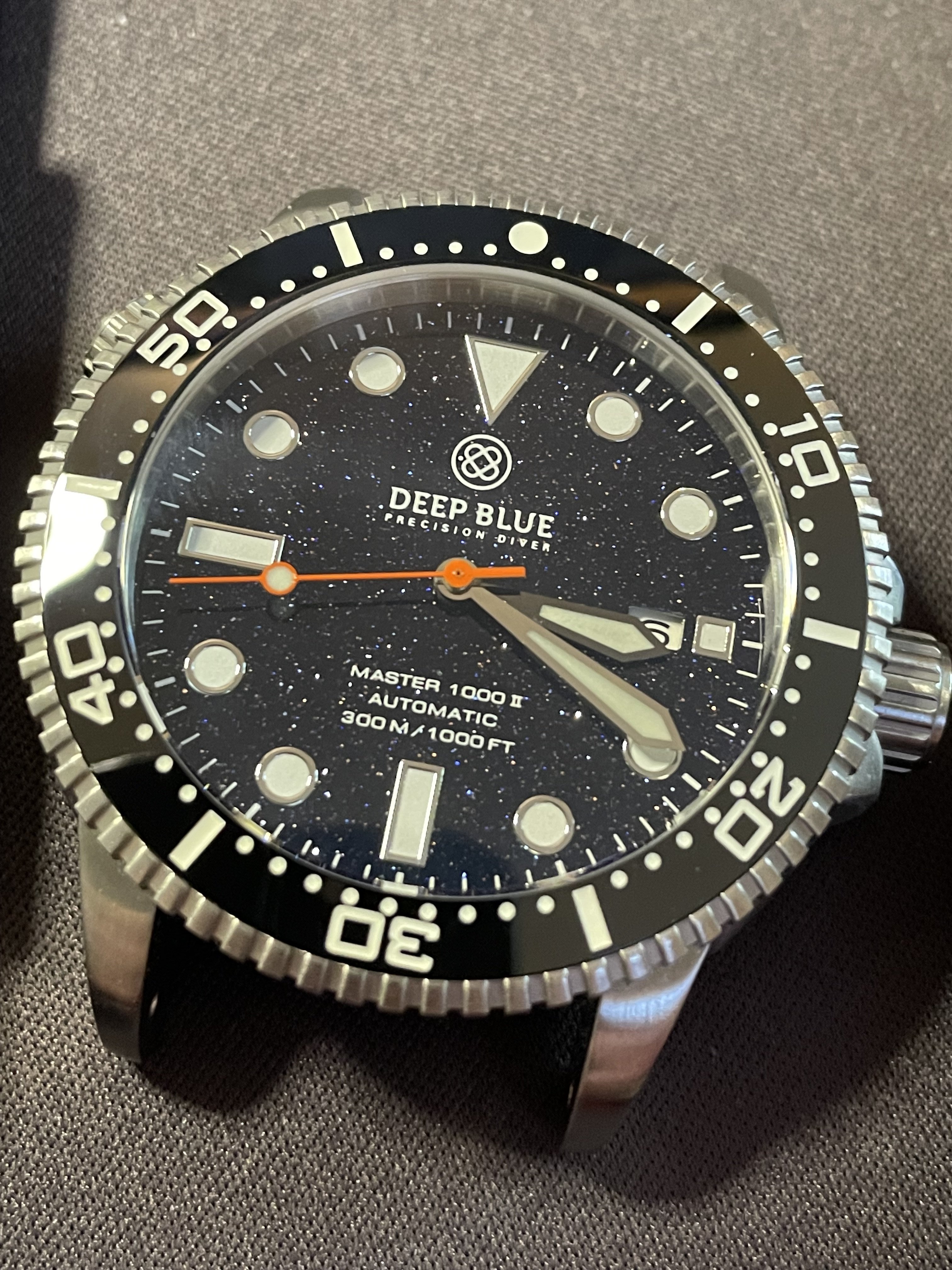 Deep blue precision diver master 1000 hot sale