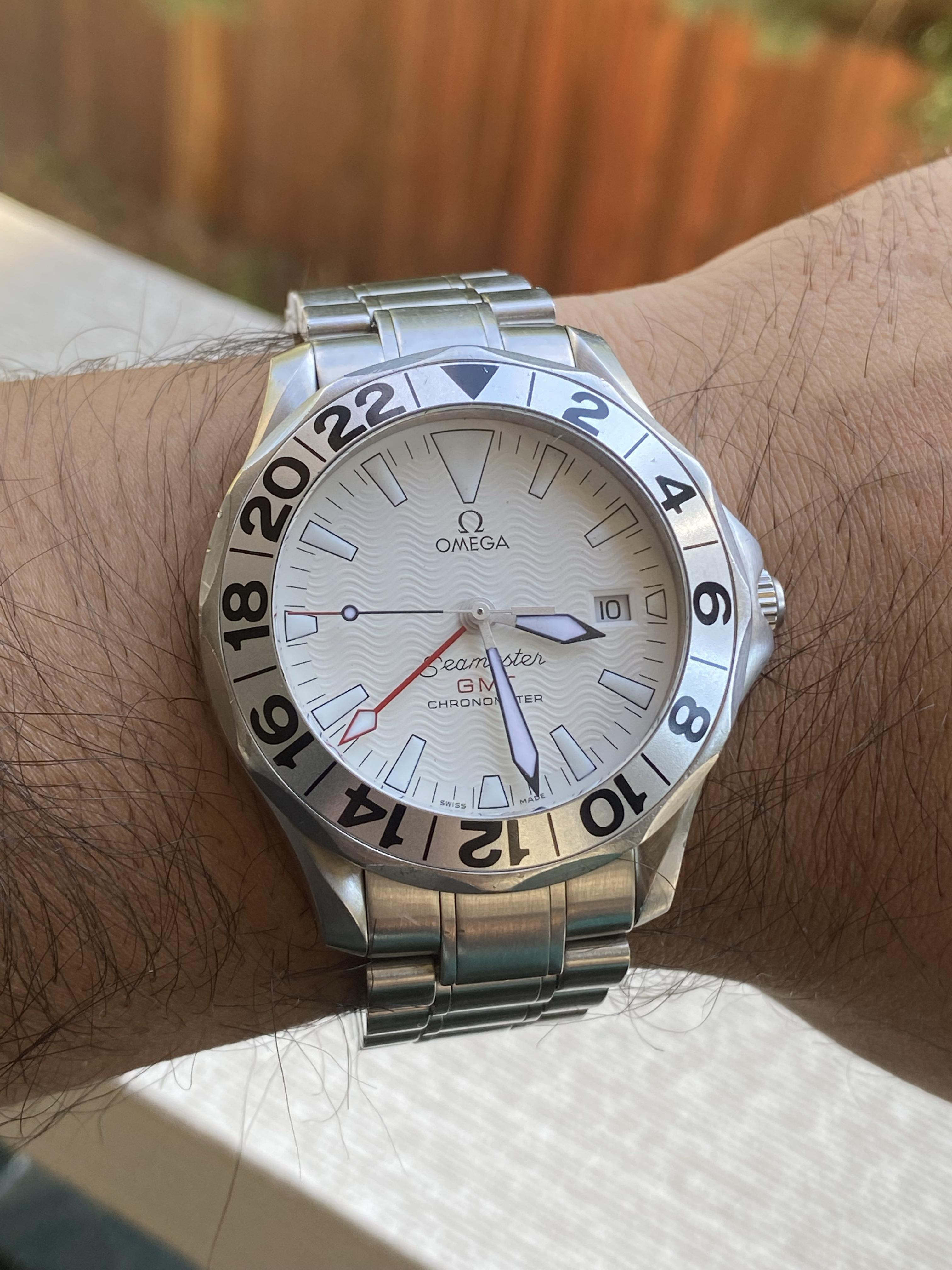 Omega seamaster outlet great white