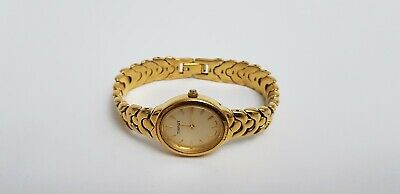 Tissot Ladies Swiss made Gold plated bracelet watch 328.S826