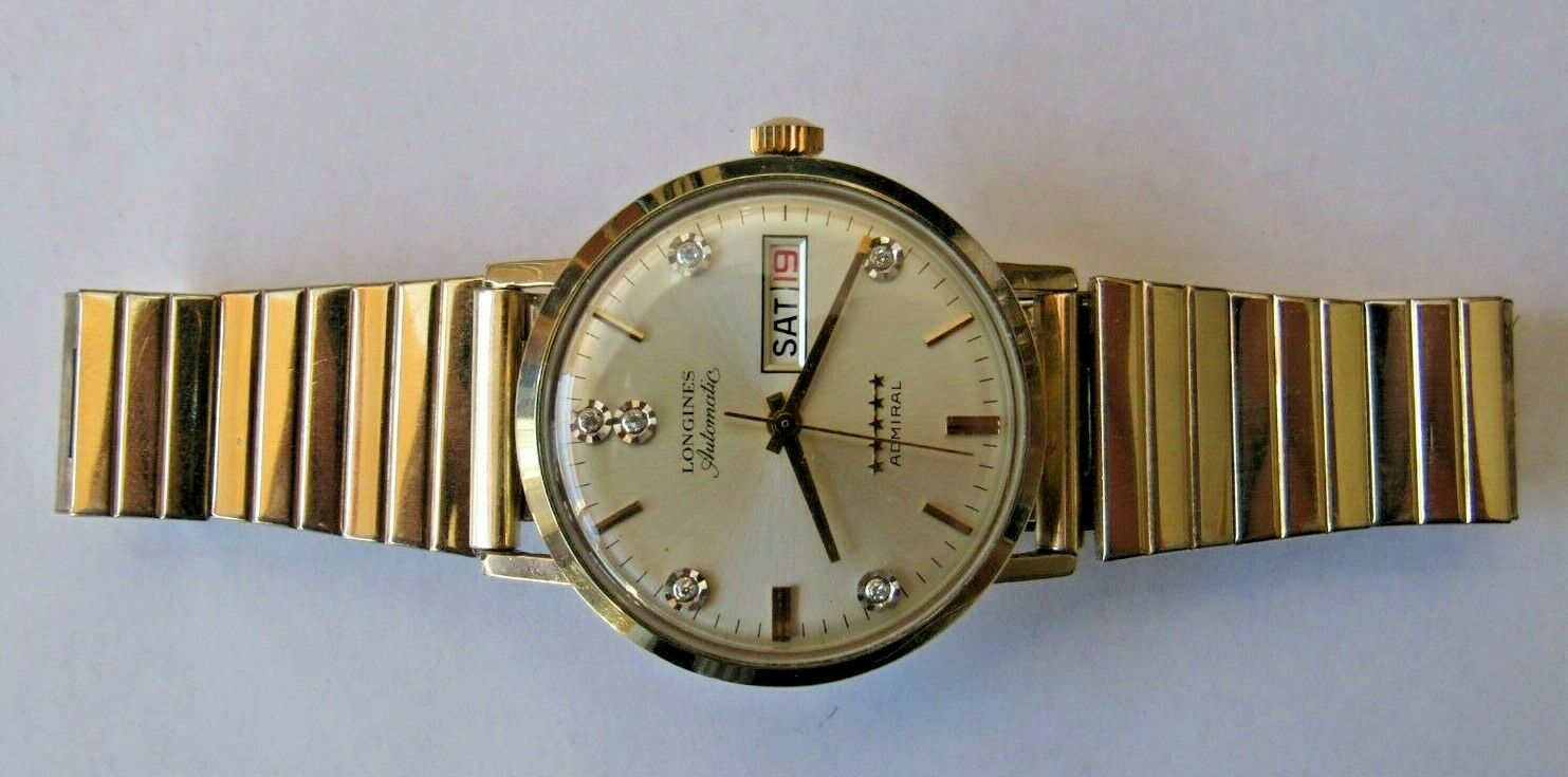 Longines admiral 5 star 10k gold filled hotsell