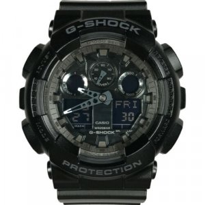 G-Shock GA-100CF-1ACR Orologio Sportivo Con Quadrante Mimetico, Resistente Agli Urti, 200m Waterproof