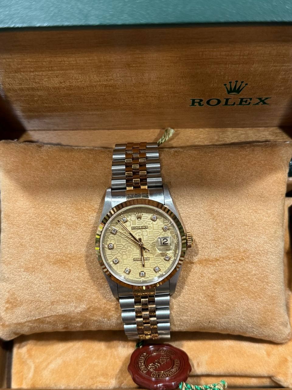 Rolex diamond dot clearance dial