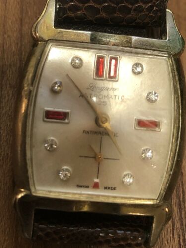 Vintage Longines Astromatic 25 Antimagnetic Watch Hand Wind