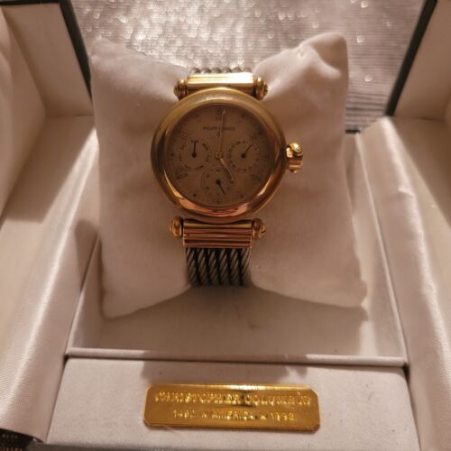 Philippe Charriol Quartz Watch, Christopher Columbus