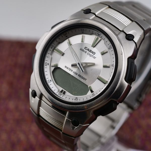 Casio Wave Ceptor WVA-109HE Analogue Digital Watch â Spares/Repairs ...