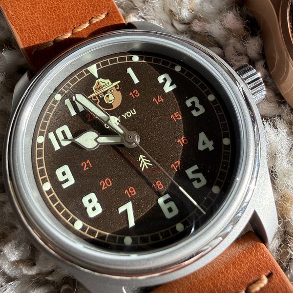 [WTS] Vero Smokey Bear Watch (Smokey '44) Full Kit | WatchCharts ...