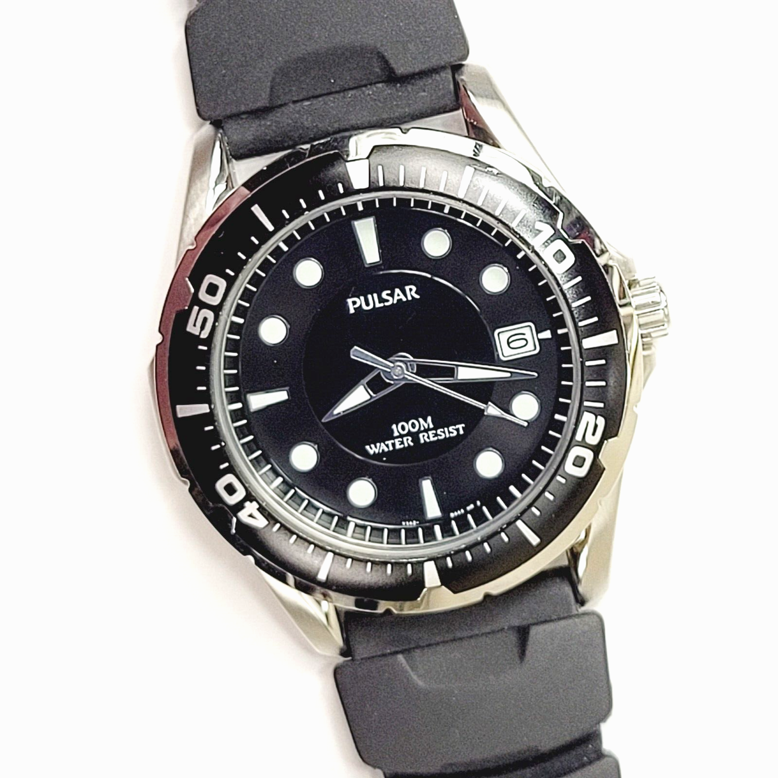 Pulsar by Seiko Mens Diver Watch VX42-X062 Measures 10 