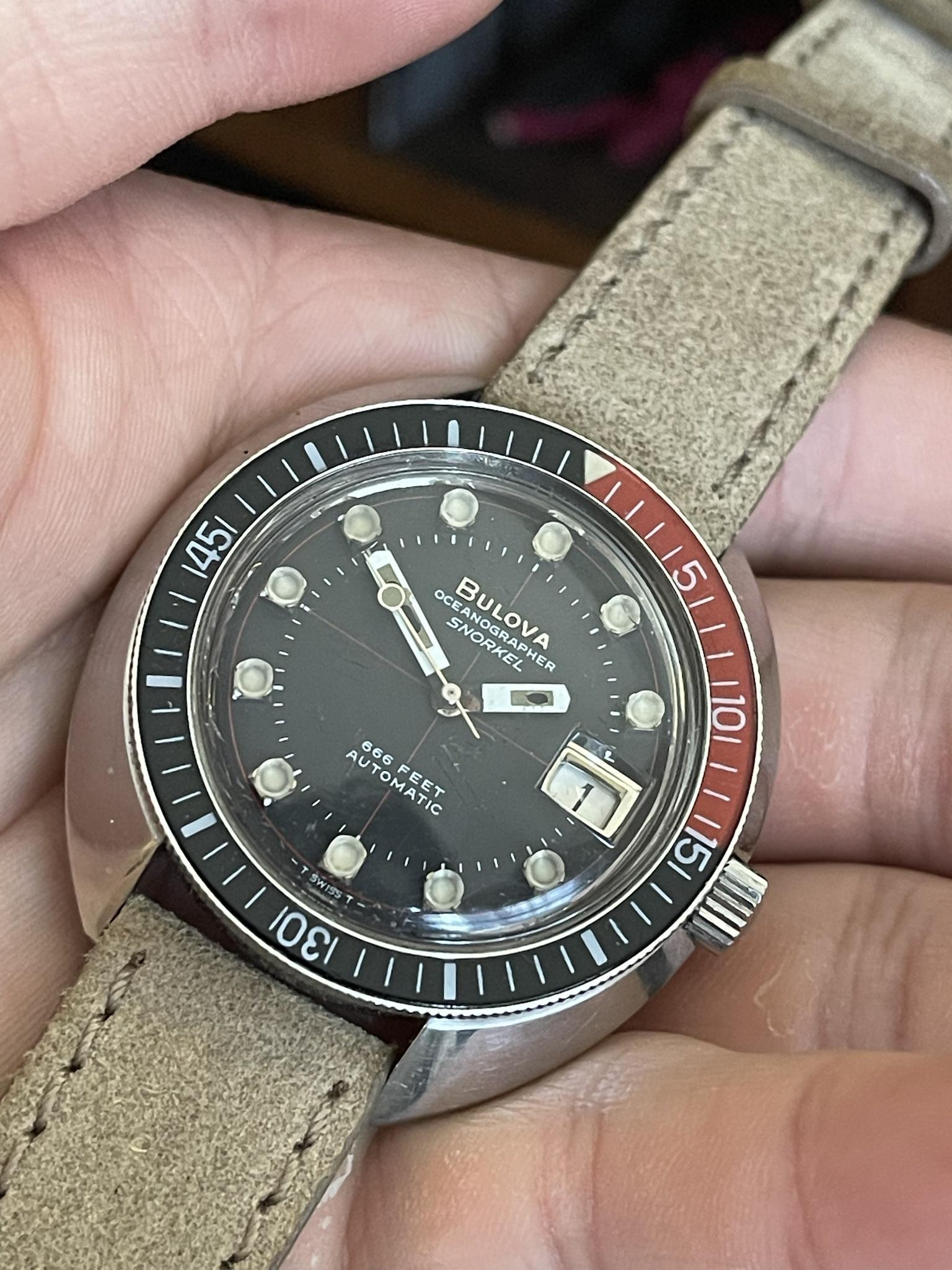 Bulova 666 2024 diver vintage