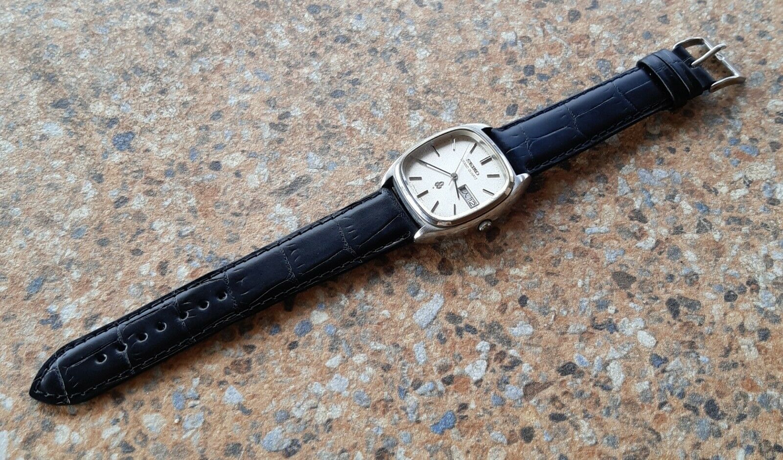 Vintage Seiko Grand Quartz 4843 5011 December 1976 JDM Kanji