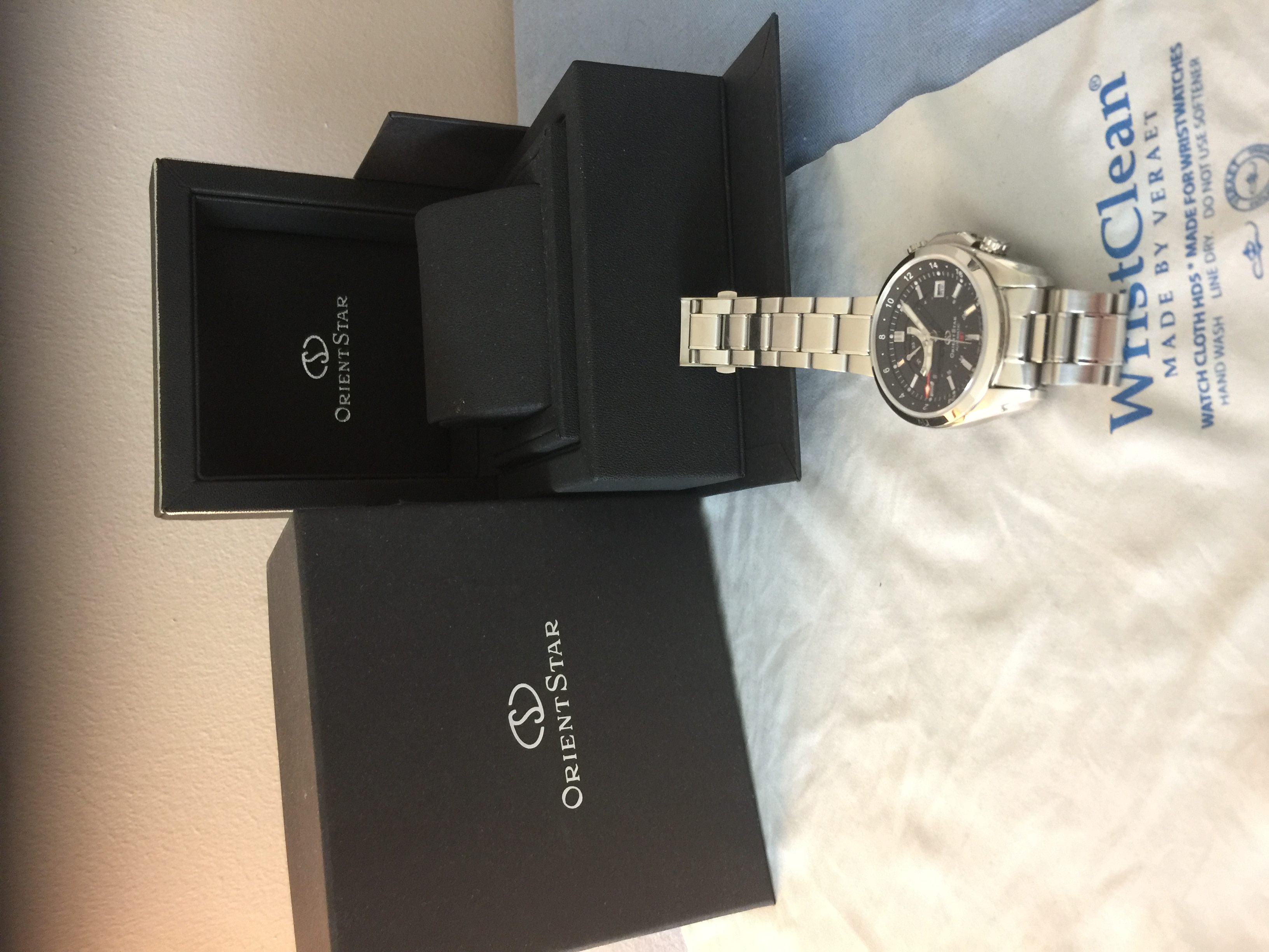 Orient Star Seeker GMT SDJ00001B0 Stainless Steel Watch