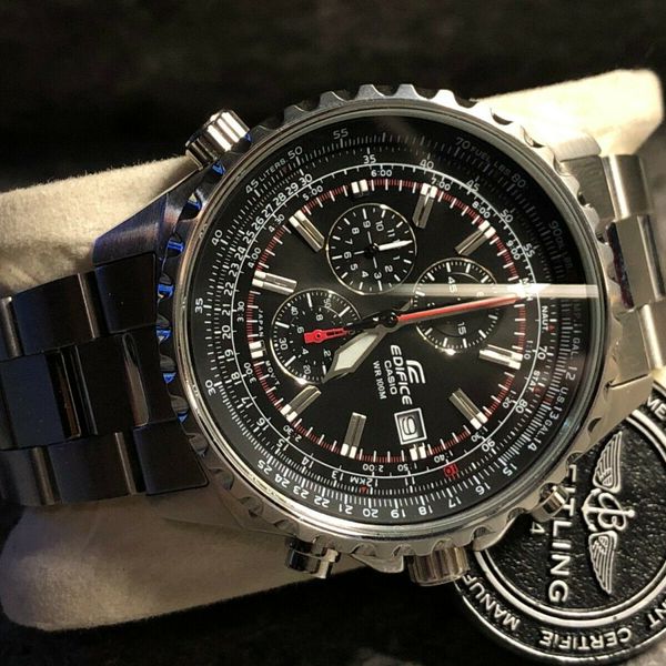 Casio Edifice EF527D1AV Pilot Watch WatchCharts