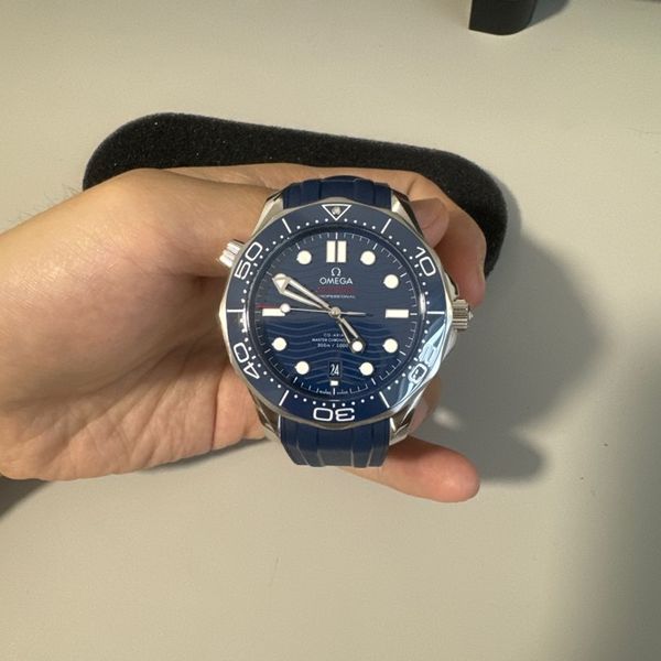 CHEAPEST!????Omega seamaster 300M Blue dial LNIB WatchCharts Marketplace