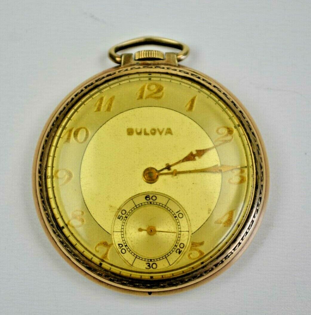 Bulova pocket watch online values