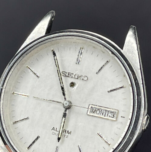 SEIKO 5C23-8009 Alarm Quartz Men's Watch Dual Crown Vintage | WatchCharts