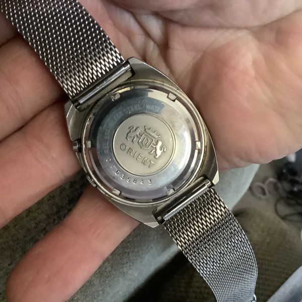 Orient Racer Watch Orient Racer mens 21 jewel automatic self winding watch day not work ...