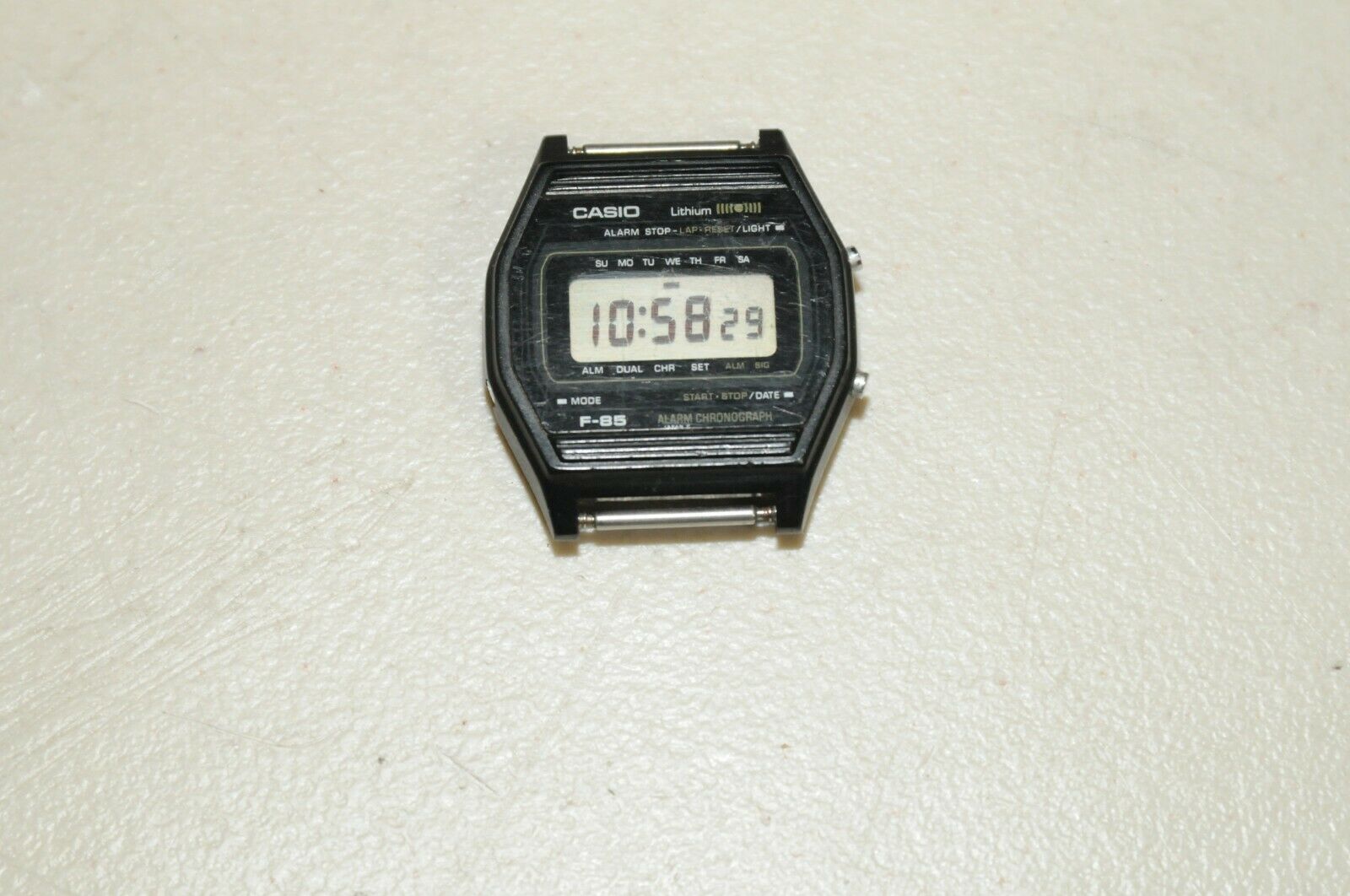 Casio F Digital Watch Module  Chronograph Japan   WatchCharts