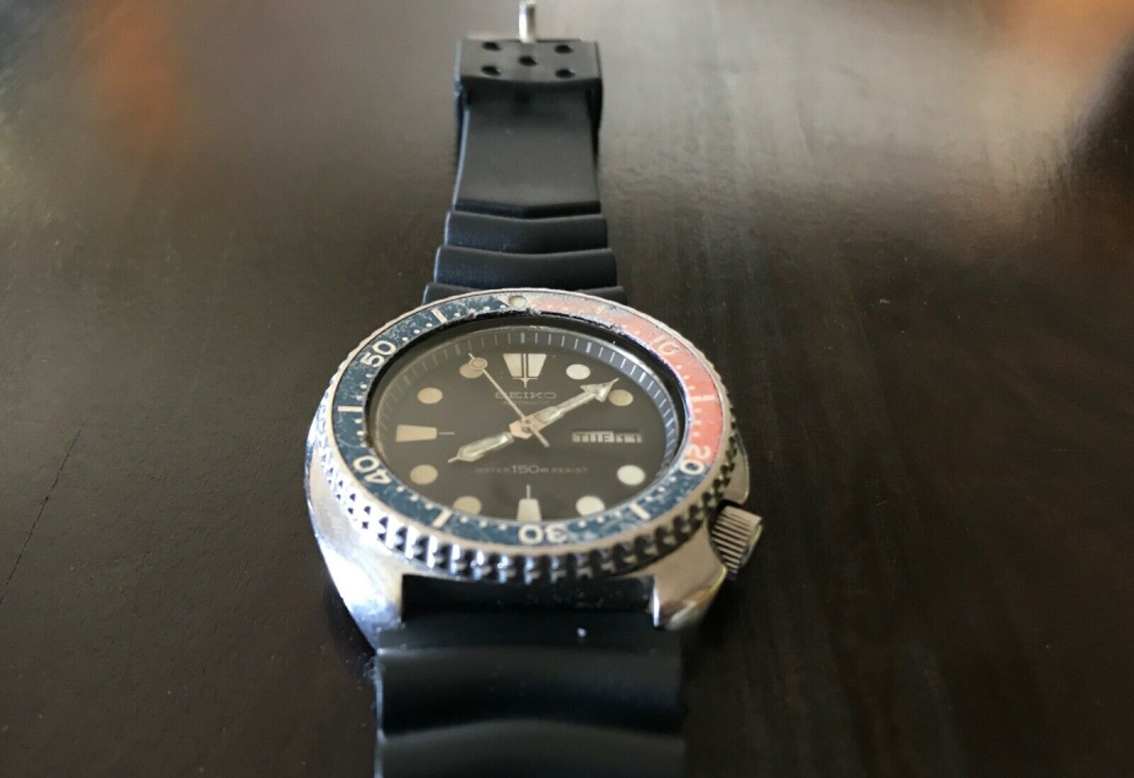 Seiko 6309-7040 “Turtle” with Pepsi bezel